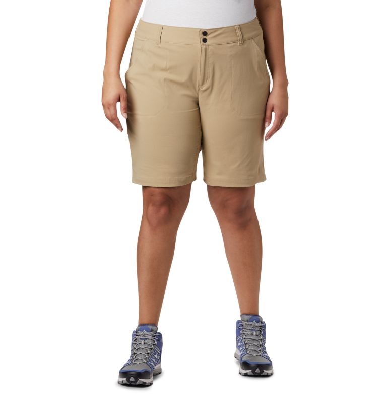 Columbi Women' Saturda Trail Lon Short Plu Size