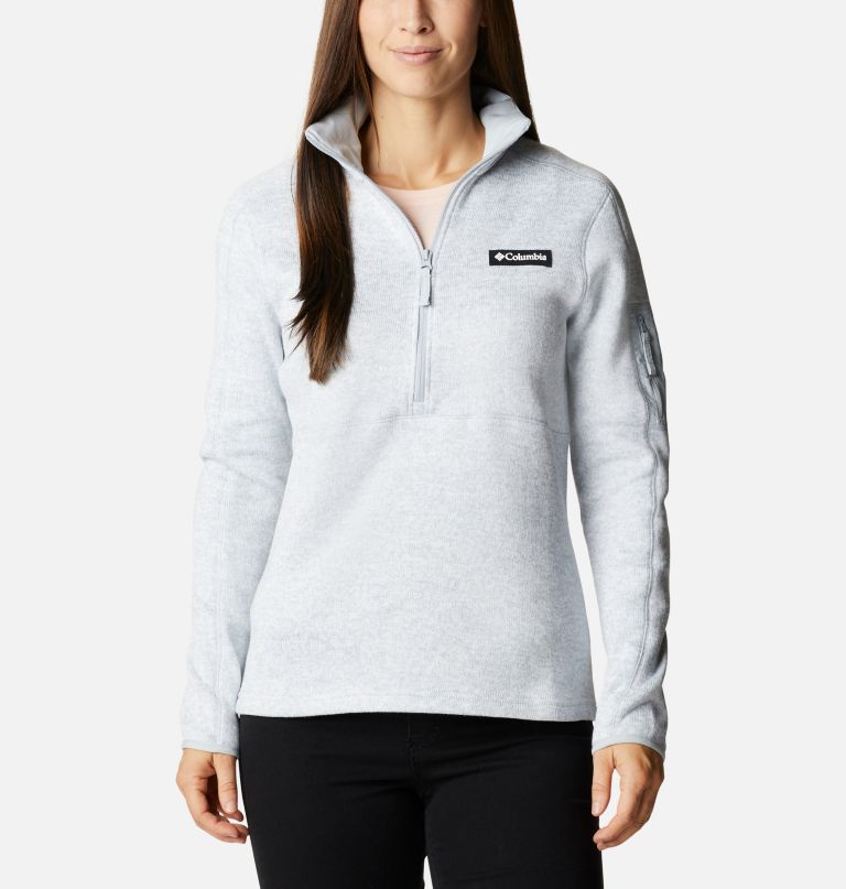 Columbi Women' Sweate Weather Fleec Hal Zi Pullover