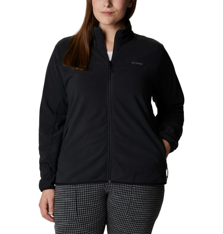 Columbi Women' Al Pea Ful Zi Fleec Jacke Plu Size