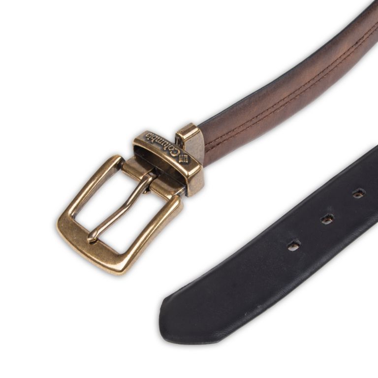 Columbi Men' Adle Reversibl Stretc Belt