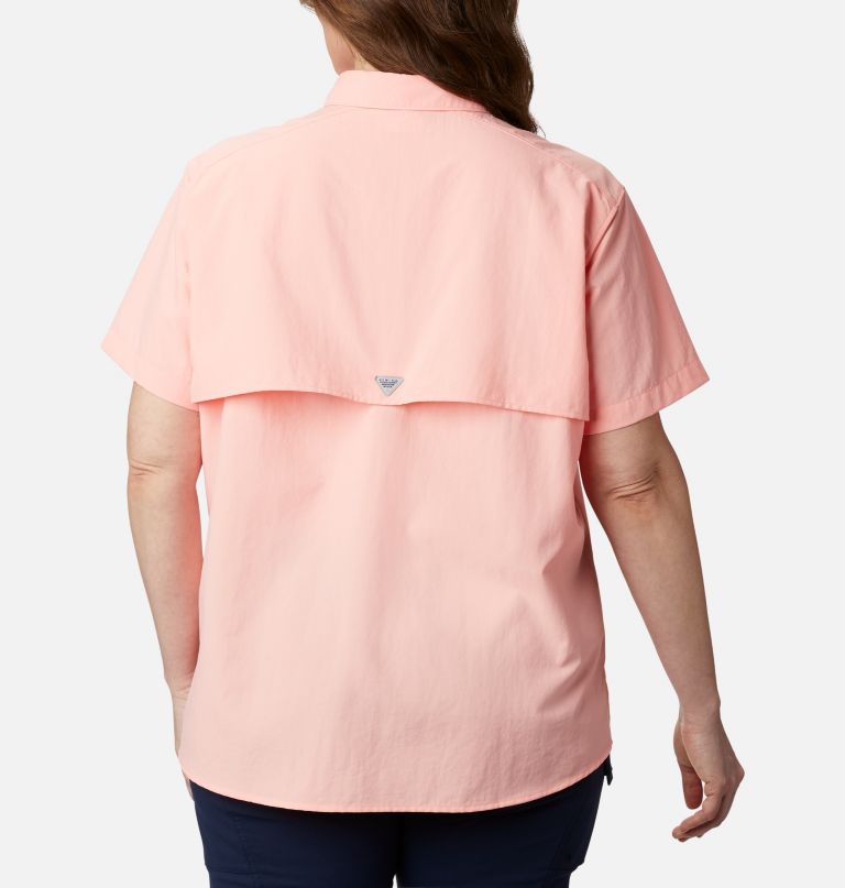 Columbi Women' PF Bahama Shor Sleev Plu Size