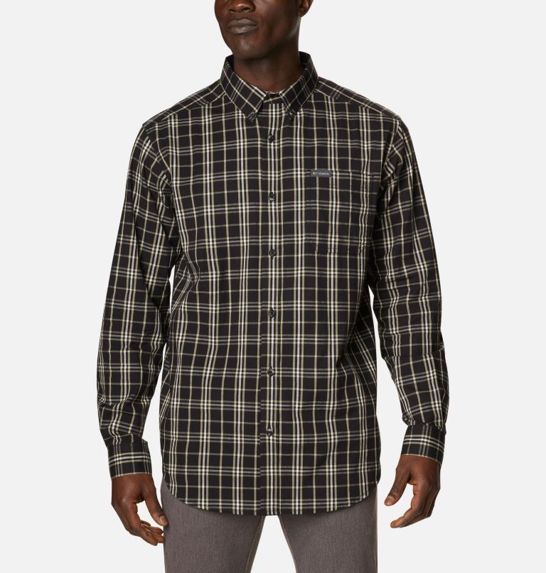 Columbi Men' Rapi Rivers I Lon Sleev Shirt