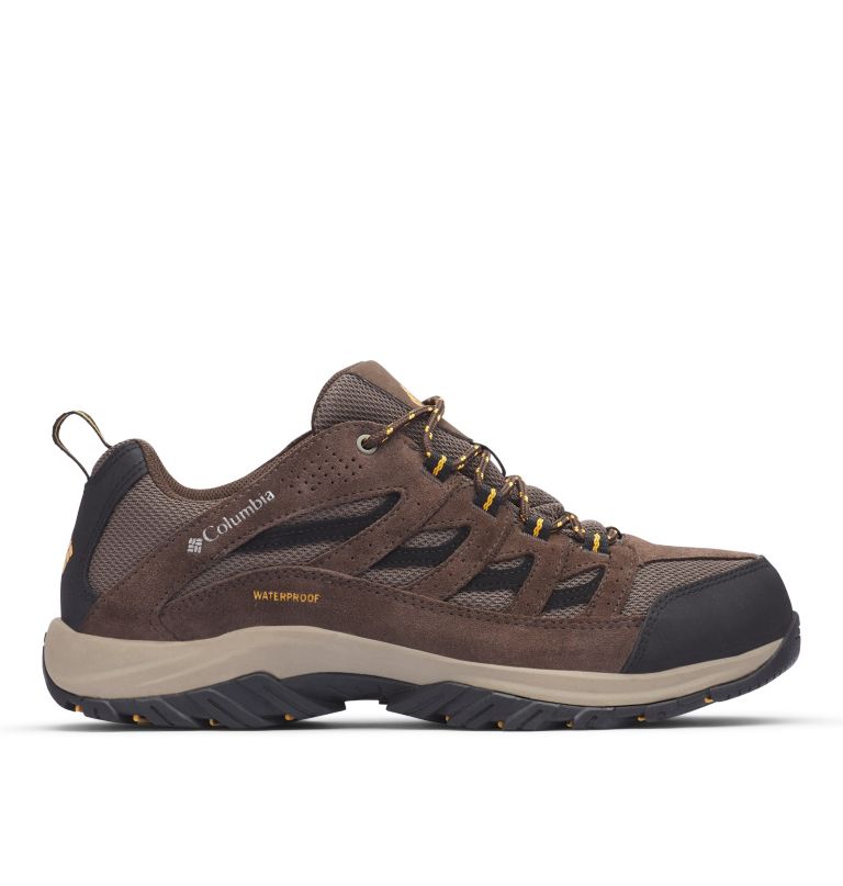 Columbi Men' Crestwood Waterproo Hikin Sho Wide