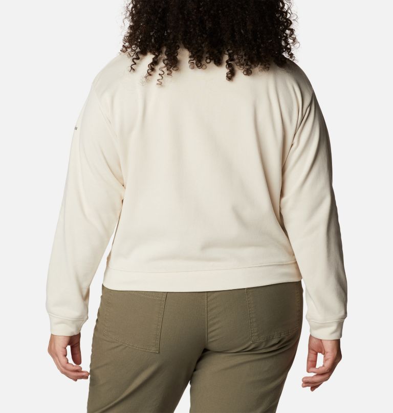 Columbi Women' Columbi Trek Frenc Terr Hal Zi Sweatshir Plu Size