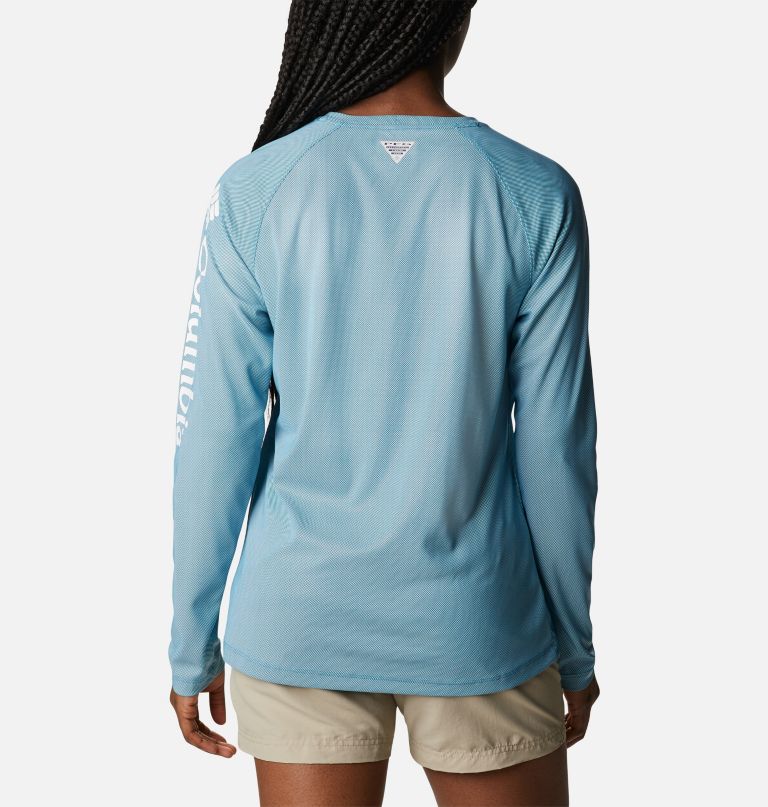 Columbi Women' PF Tida Deflector Lon Sleev Shirt