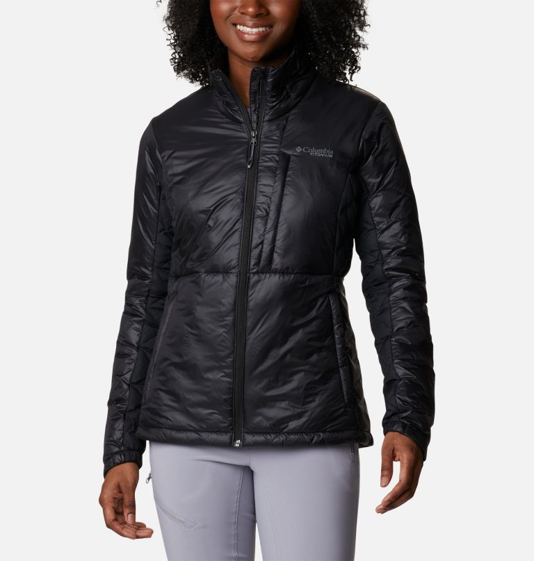Columbi Women' Tita Pass Omni-Heat Infinit Doubl Wall Insulate Hybri Jacket