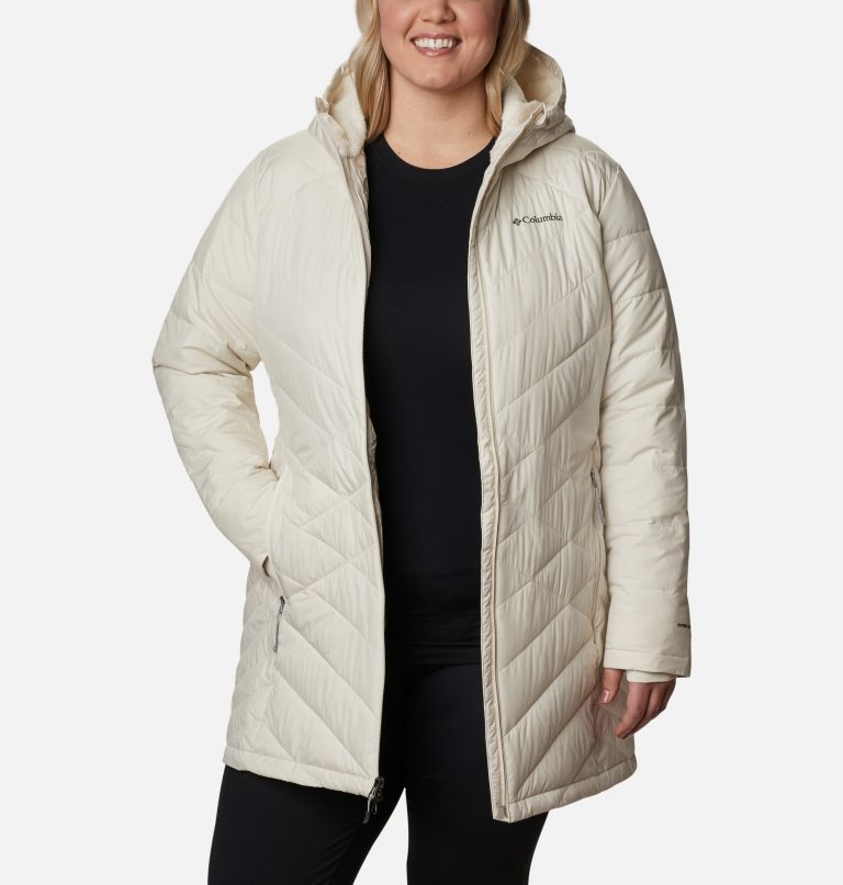 Columbi Women' Heavenly Lon Hoode Jacke Plu Size