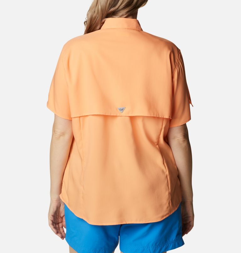 Columbi Women' PF Tamiami I Shor Sleev Shir Plu Size