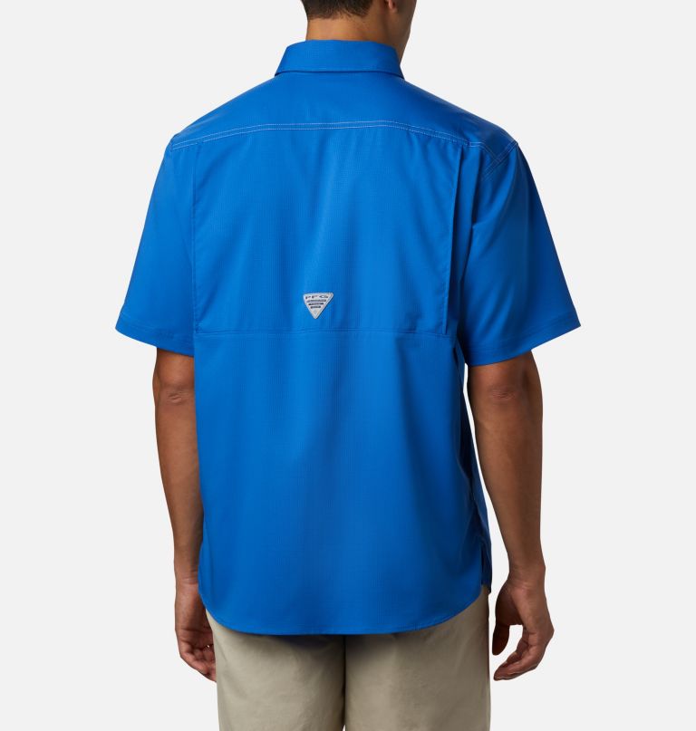Columbi Men' PF Lo Dra Offshore Shor Sleev Shirt