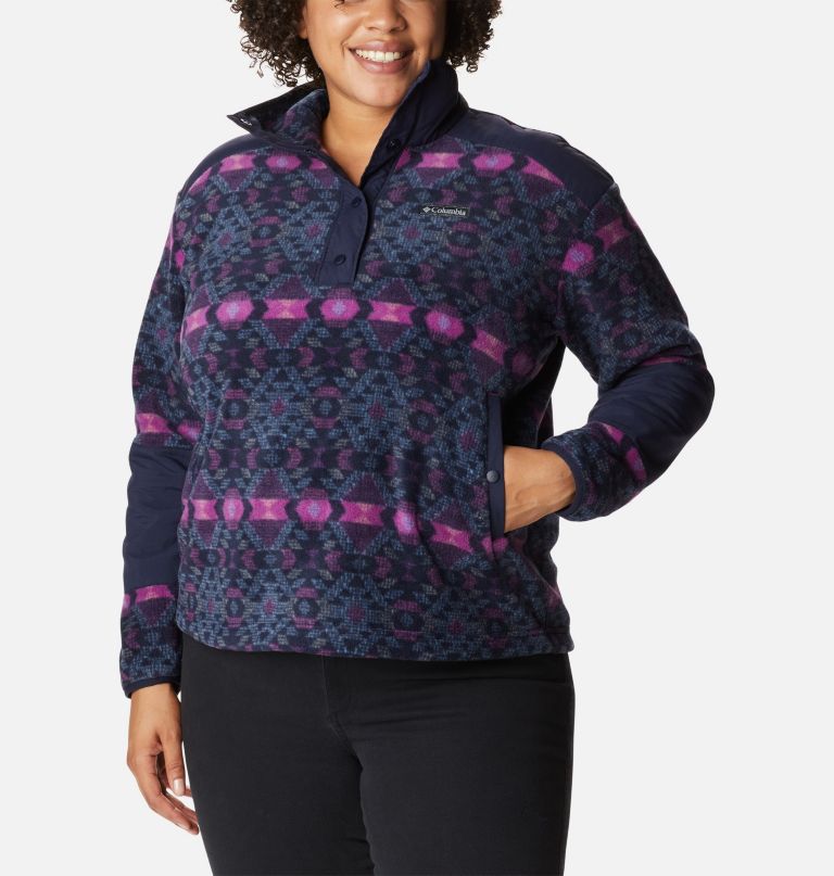 Columbi Women' Bento Springs Cro Pullove Plu Size