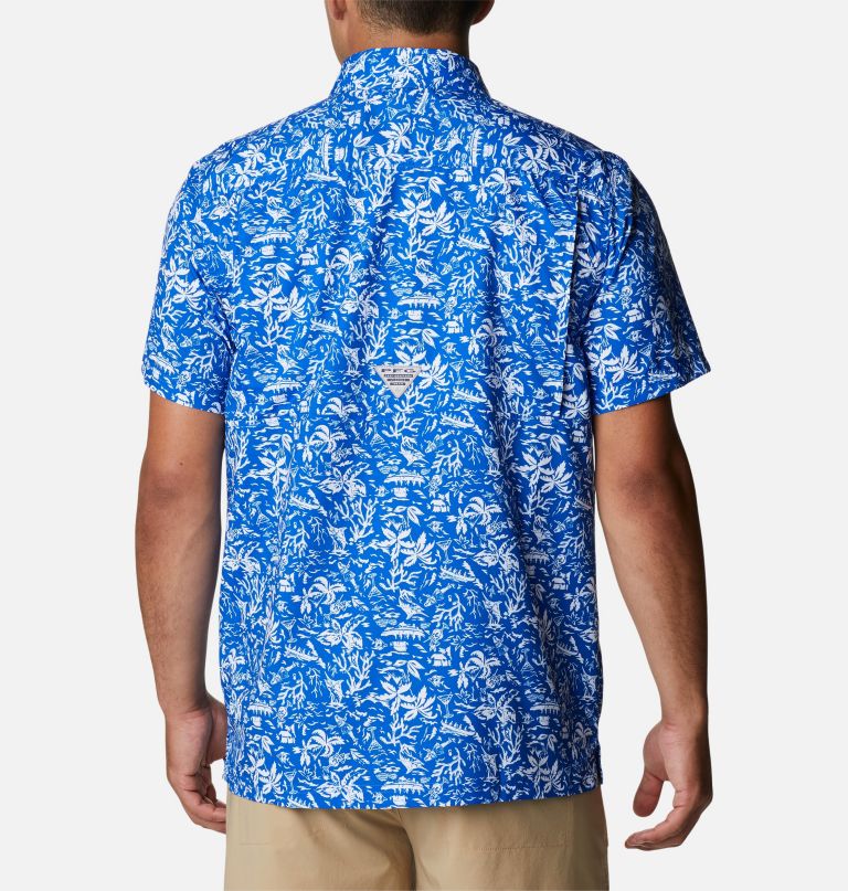 Columbi Men' PF Supe Slac Tide Cam Shir Tall