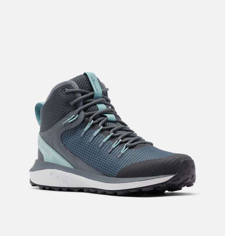 Columbi Women' Trailstorm Mi Waterproo Sho Wide