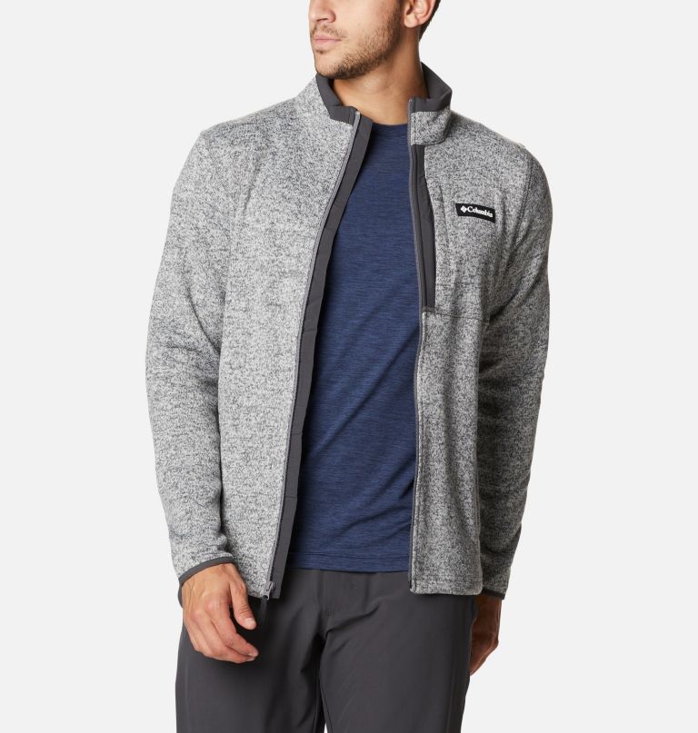 Columbi Men' Sweate Weather Fleec Ful Zi Jacket