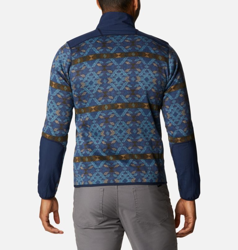 Columbi Men' Sweate Weather Fleec Printe Hal Zi Pullover