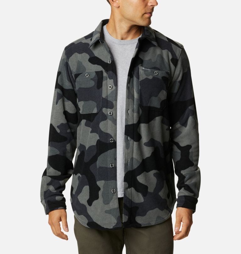 Columbi Men' Flar Gun Fleec Ove Shirt