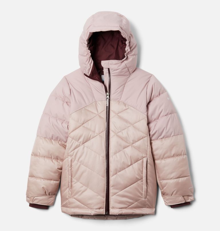 Columbi Girls Winte Powder Quilte Jacket