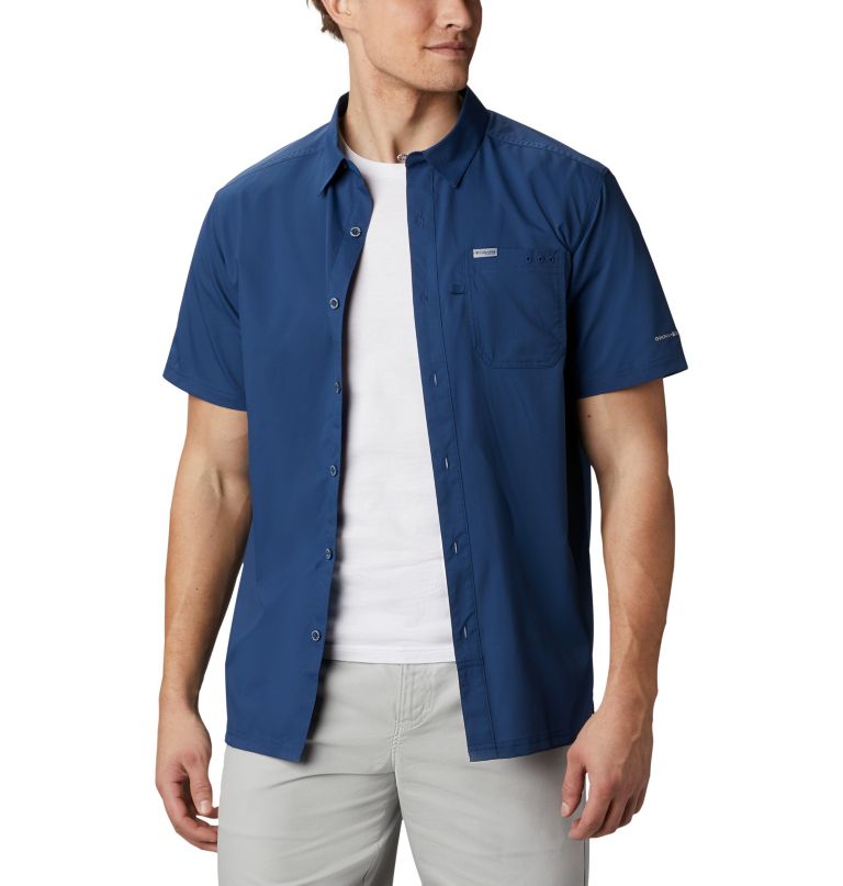 Columbi Men' PF Slac Tide Cam Shirt