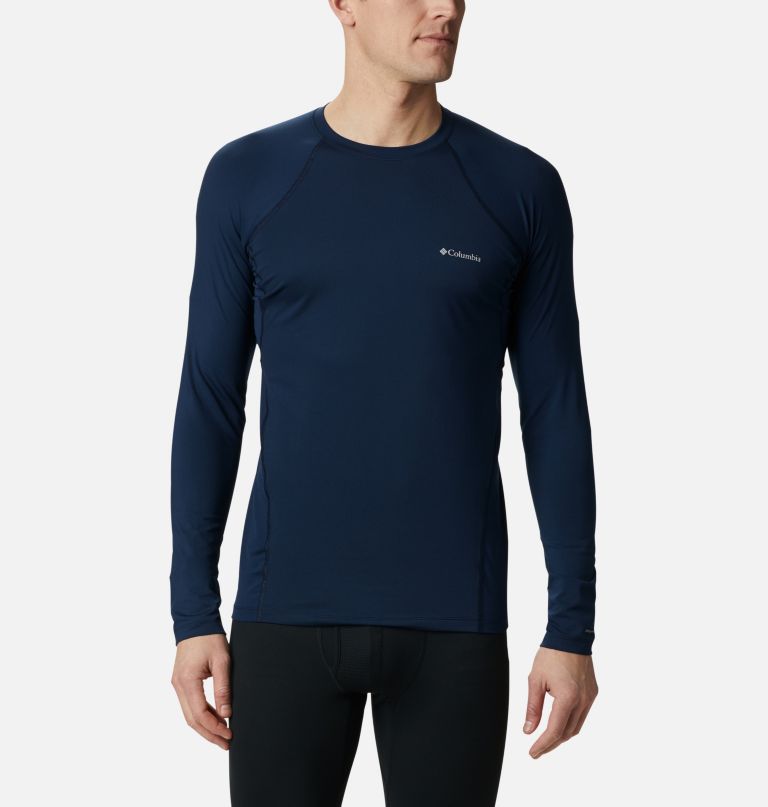 Columbi Men' Midweigh Stretc Baselaye Shirt