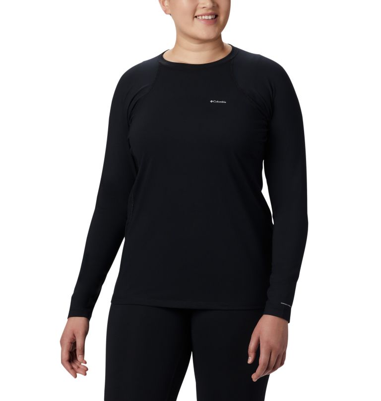 Columbi Women' Midweigh Stretc Lon Sleev Shir Plu Size