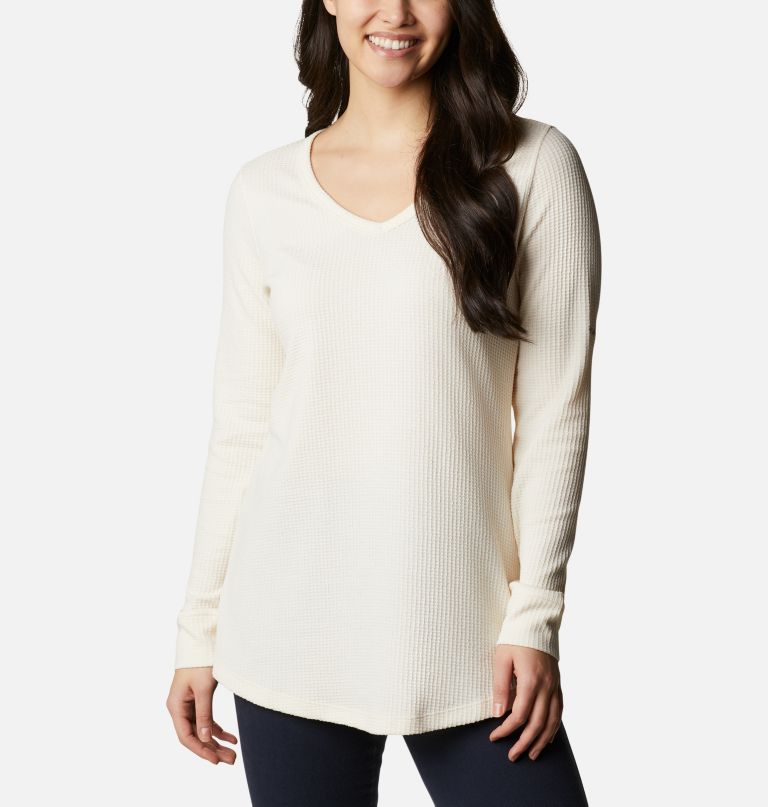 Columbi Women' Pin Peak Lon Sleev Therma Tunic