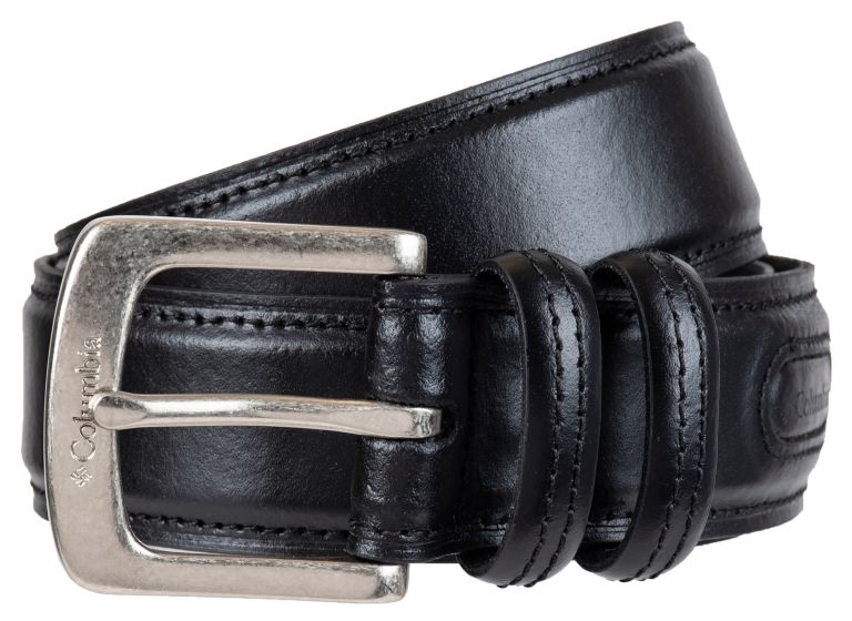 Columbi Men' Goos Lak Leathe Belt