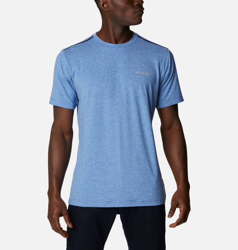 Columbi Men' Tec Trail Cre Nec Shirt