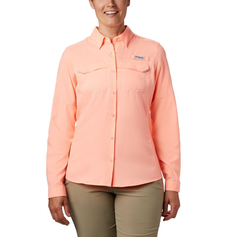 Columbi Women' PF L Drag Lon Sleev Shirt