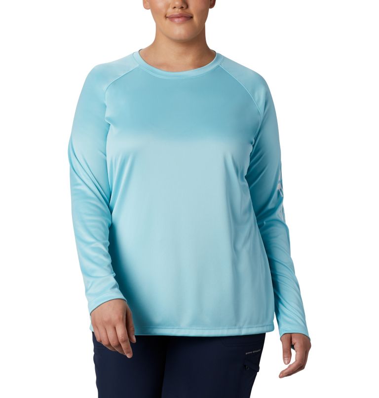 Columbi Women' PF Tida Tee I Lon Sleev Plu Size