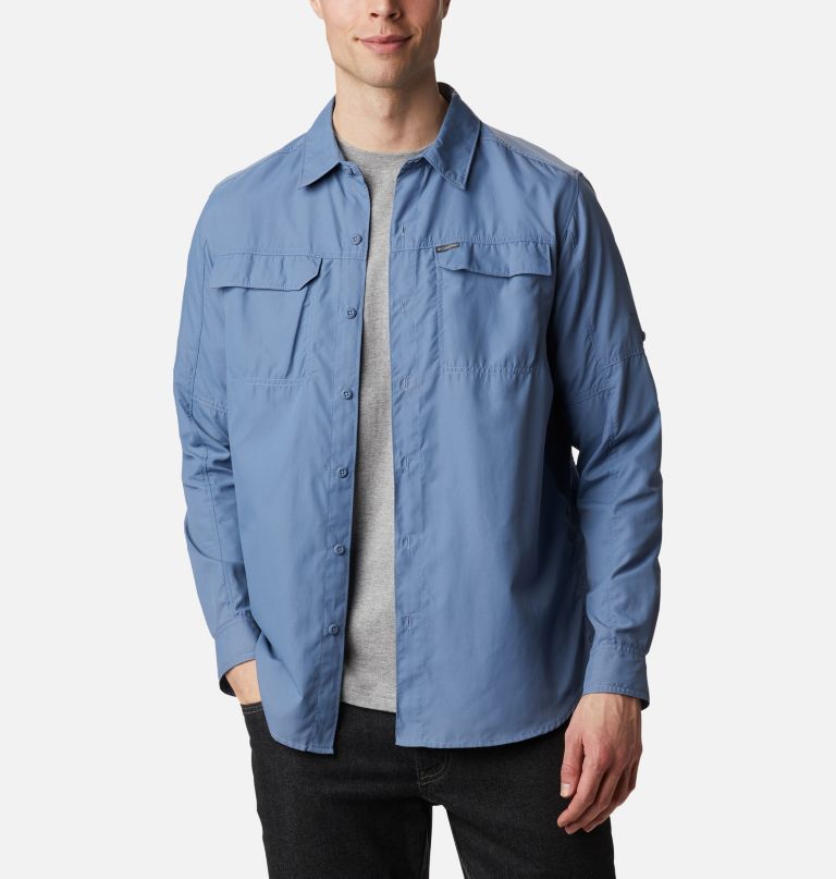 Columbi Men' Silve Ridge 2. Lon Sleev Shirt