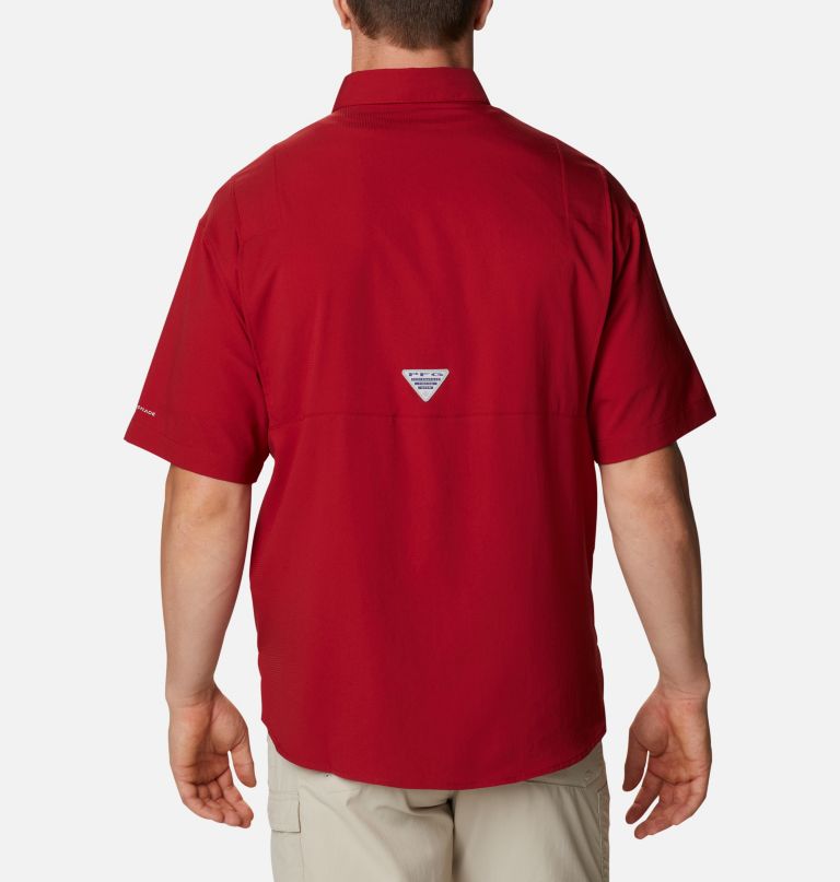 Columbi Men' Collegiat PF Tamiami Shor Sleev Shir Alabama
