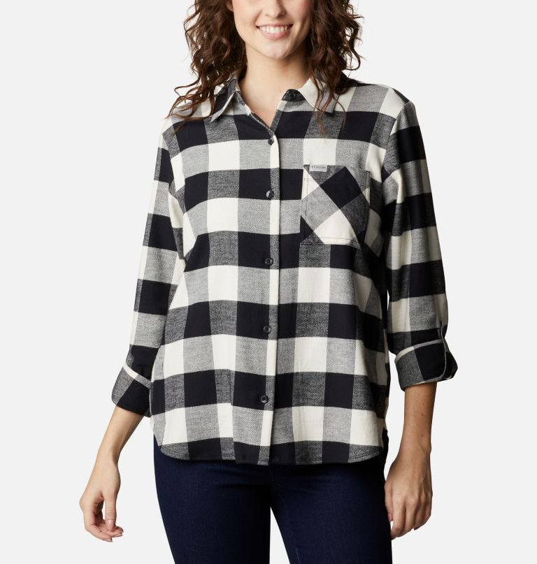 Columbi Women' Anytim Casual I Stretc Lon Sleev T-Shirt