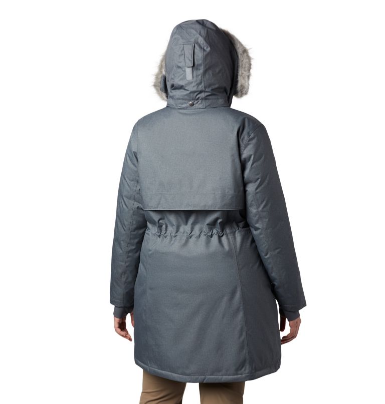 Columbi Women' Apre Arson I Lon Dow Jacke Plu Size