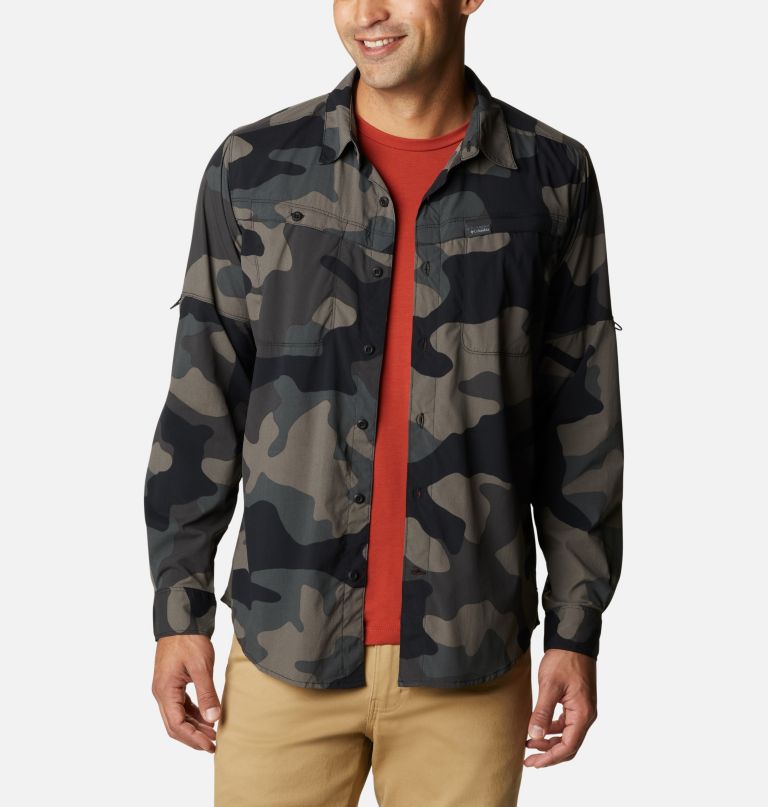 Columbi Men' Newto Ridge Printe Lon Sleev Shirt