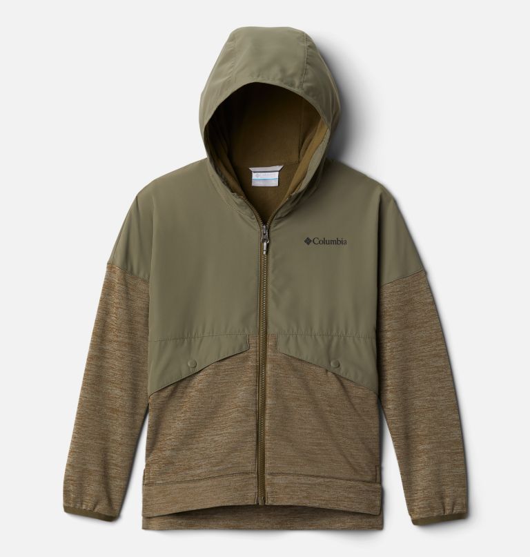 Columbi Girls Out-Shield Dr Fleec Ful Zi Jacket