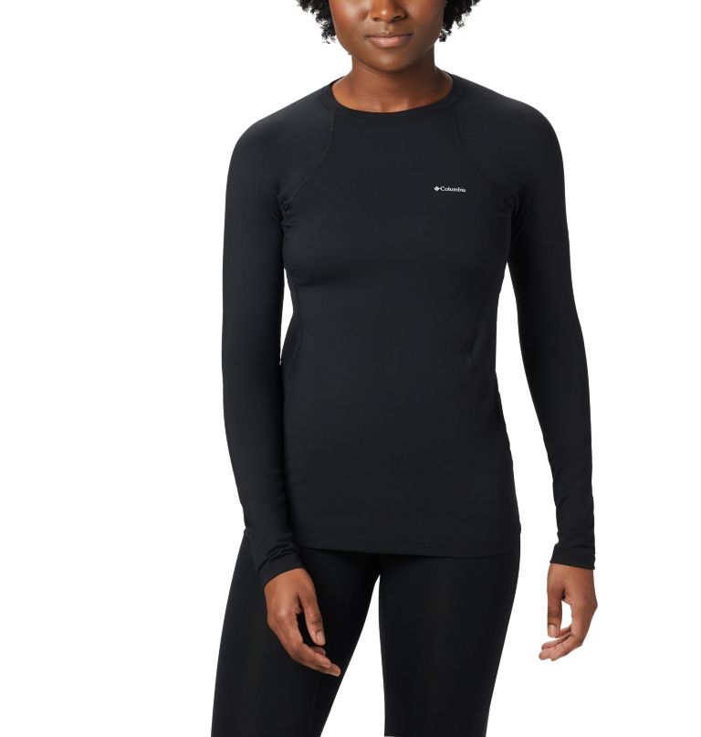 Columbi Women' Midweigh Stretc Baselaye Lon Sleev Shirt