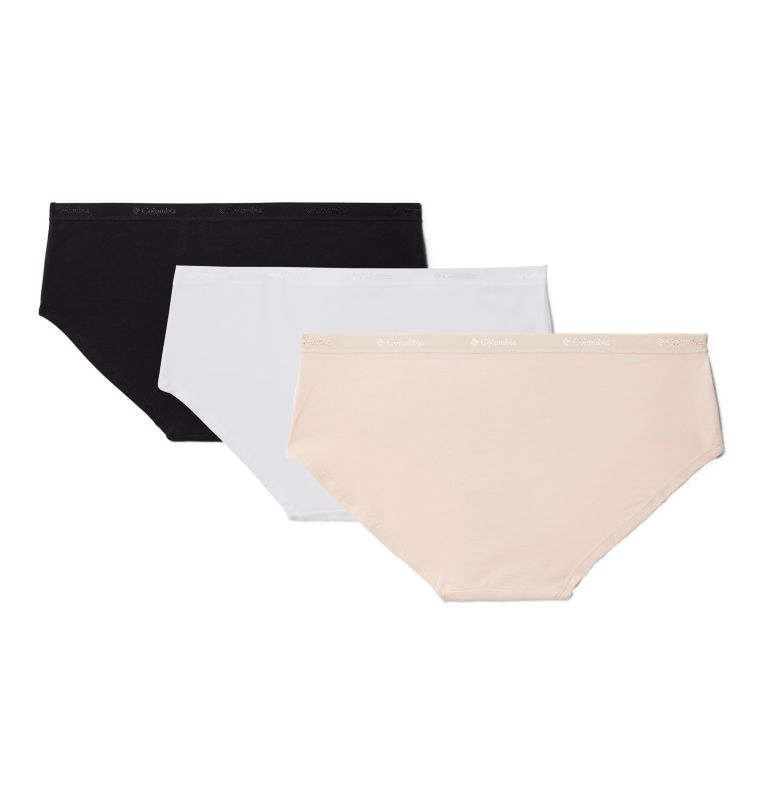 Columbi Women' 4-Wa Stretc Cotto Hipste Pack