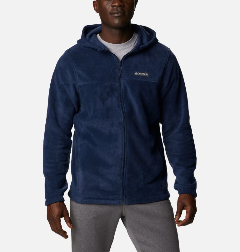 Columbi Men' Steen Mountai Ful Zi Fleec Hoodie