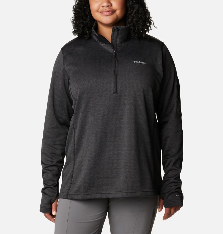 Columbi Women' Par View Gri Fleec 1/ Zip