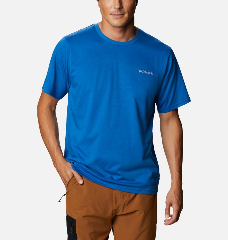 Columbi Men' Su Trek Shor Sleev T-Shirt