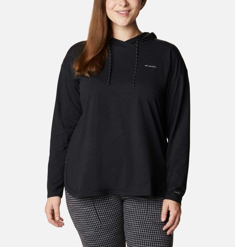 Columbi Women' Su Trek Hoode Pullove Plu Size