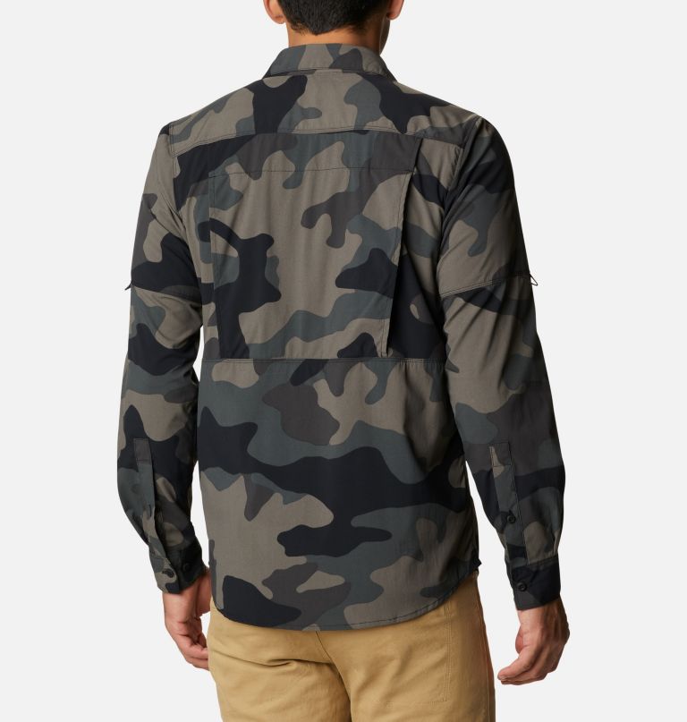 Columbi Men' Newto Ridge Printe Lon Sleev Shirt