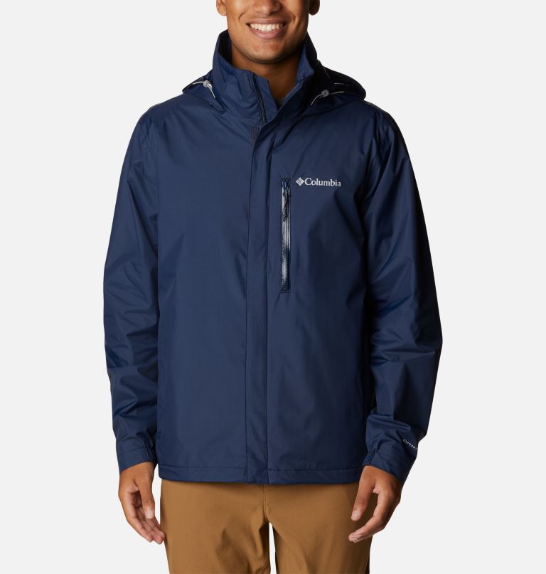Columbi Men' Pea t Se Rai Jacket