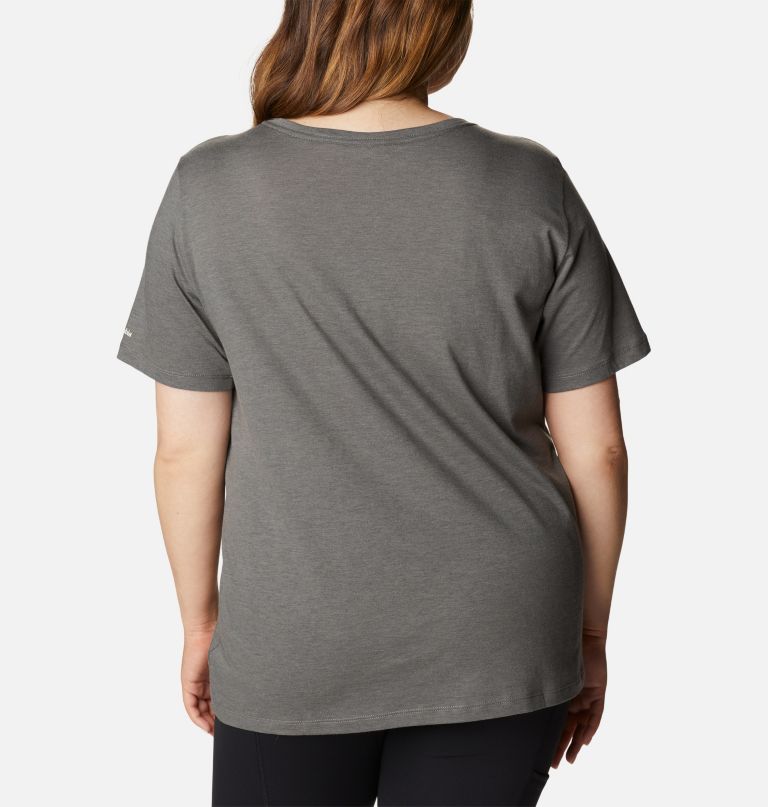 Columbi Women' Bluebir Day Relaxe V Nec Shir Plu Size