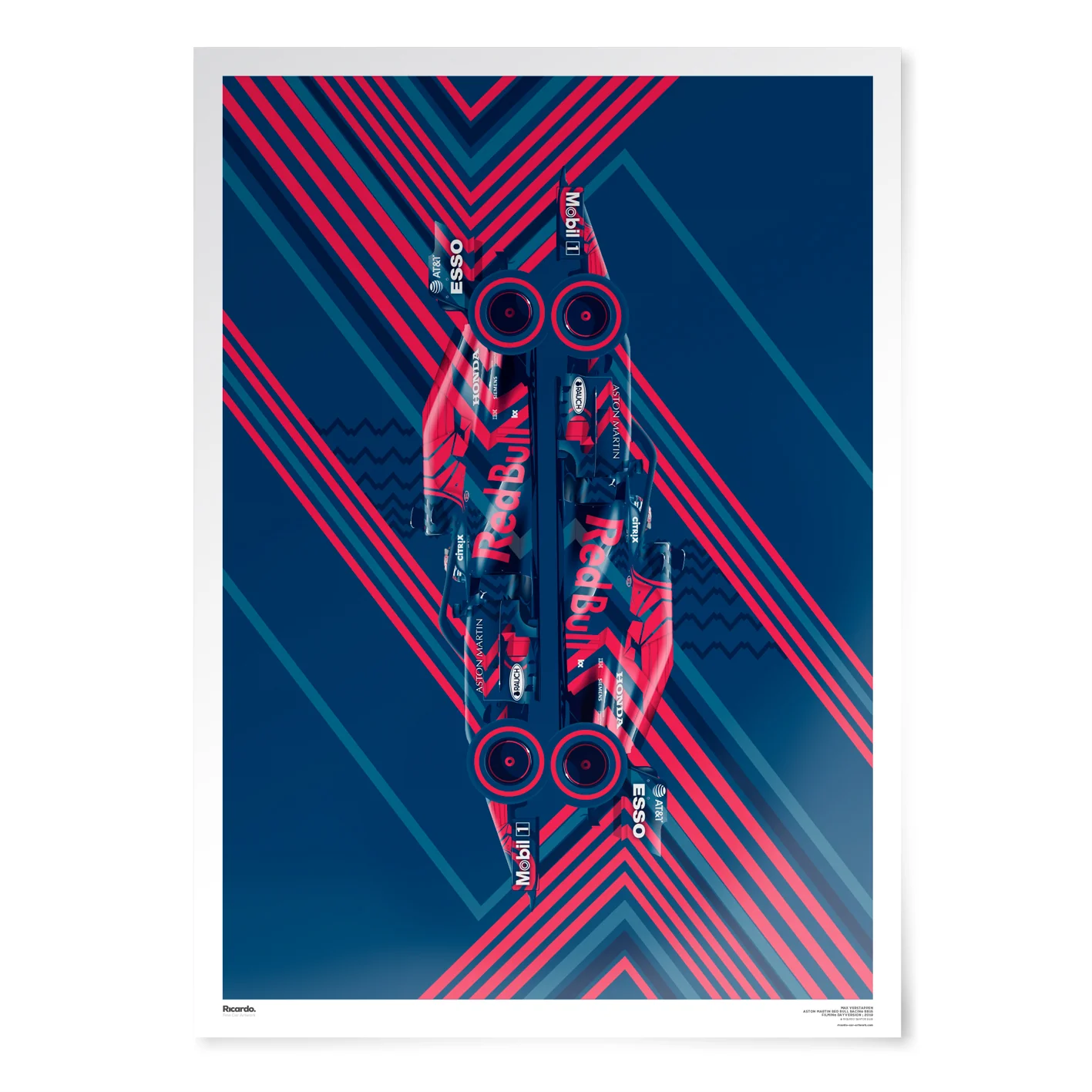 Max Verstappen, Aston Martin Red Bull Racing RB15, filming day version 2019