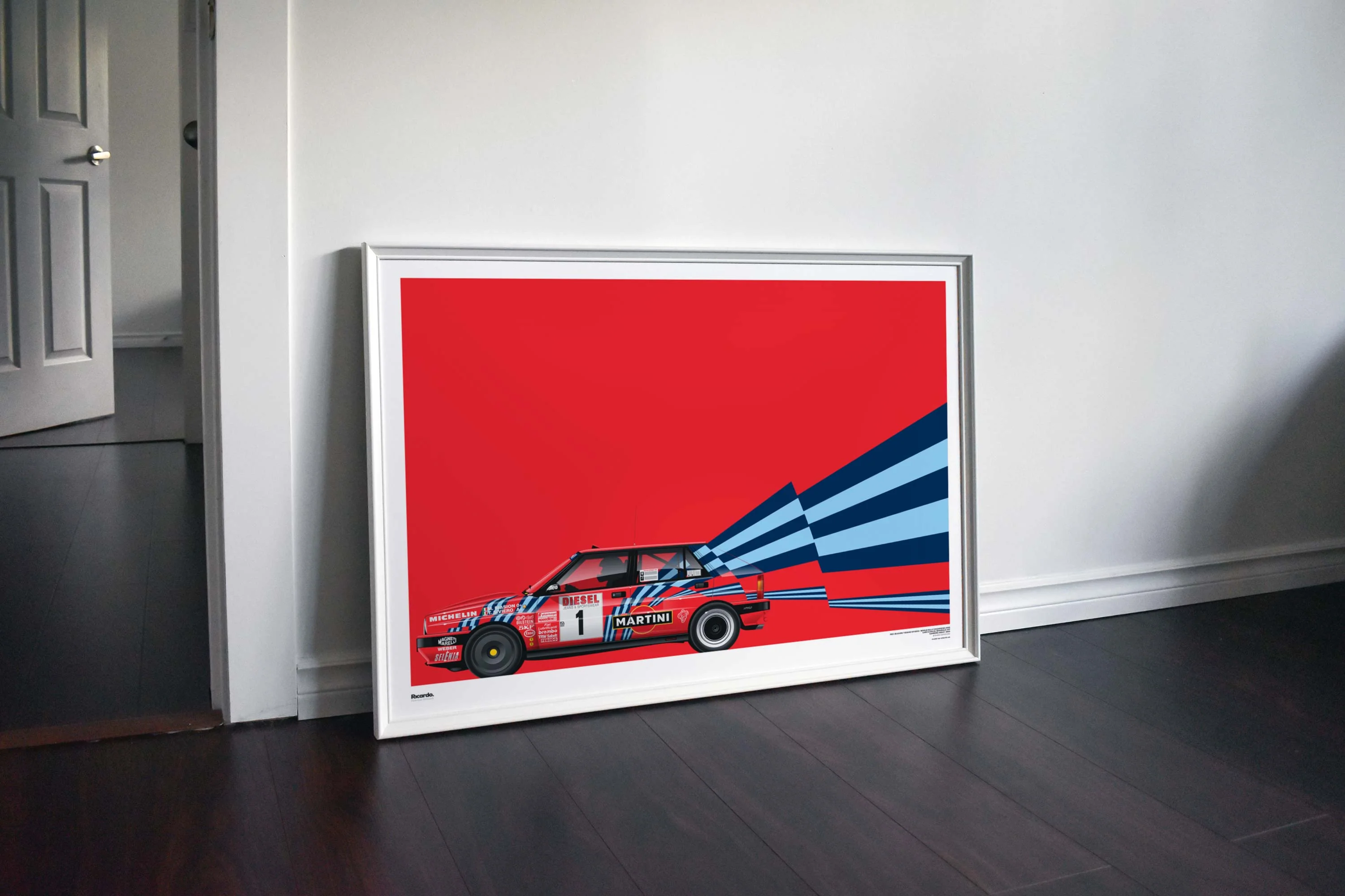 Miki Biasion-Tiziano Siviero, World Rally Champions 1989, Lancia Delta Integrale 16V, Sanremo Rally 1989