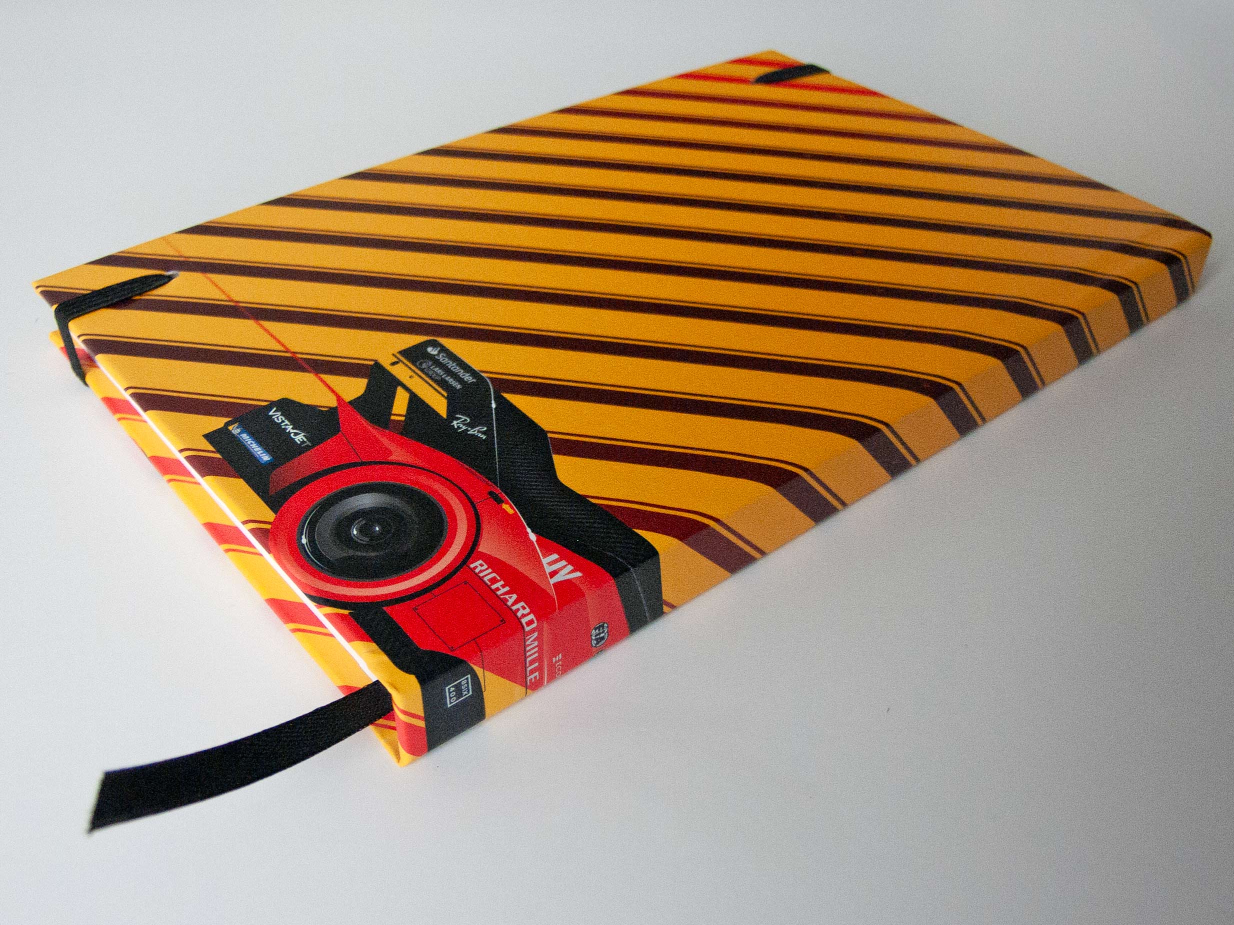 Notebook - Pier Guidi-Calado-Giovinazzi, Ferrari 499P Hypercar, 2023 24 Hours of Le Mans Winners