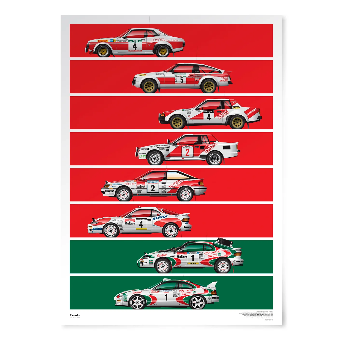 Toyota Celica Short Graphic Story