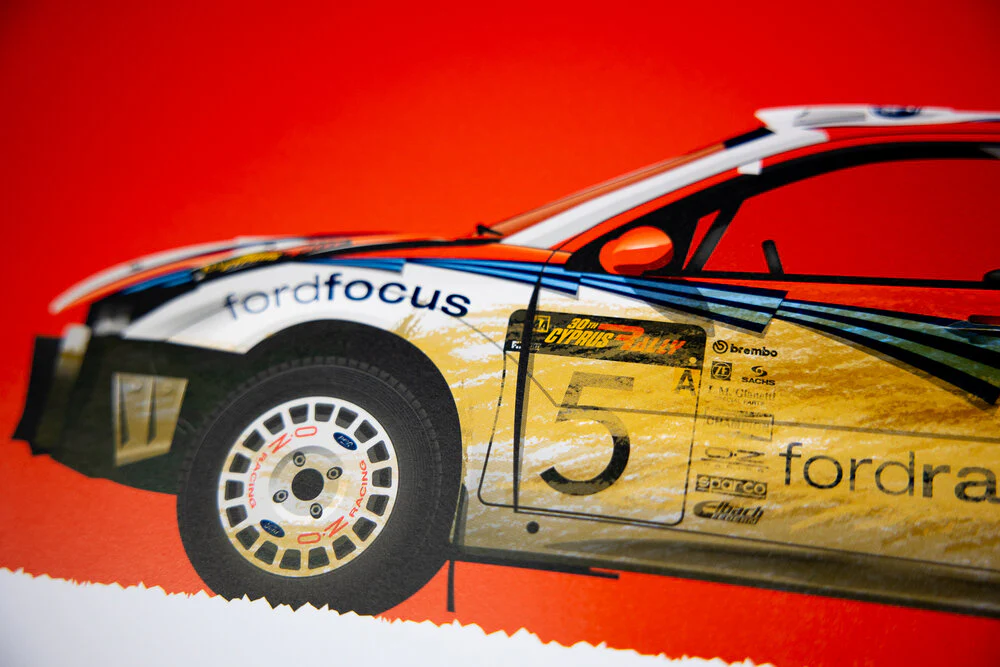 Colin McRae-Niki Grist, Ford Focus RS WRC 02 Cyprus Rally  2002