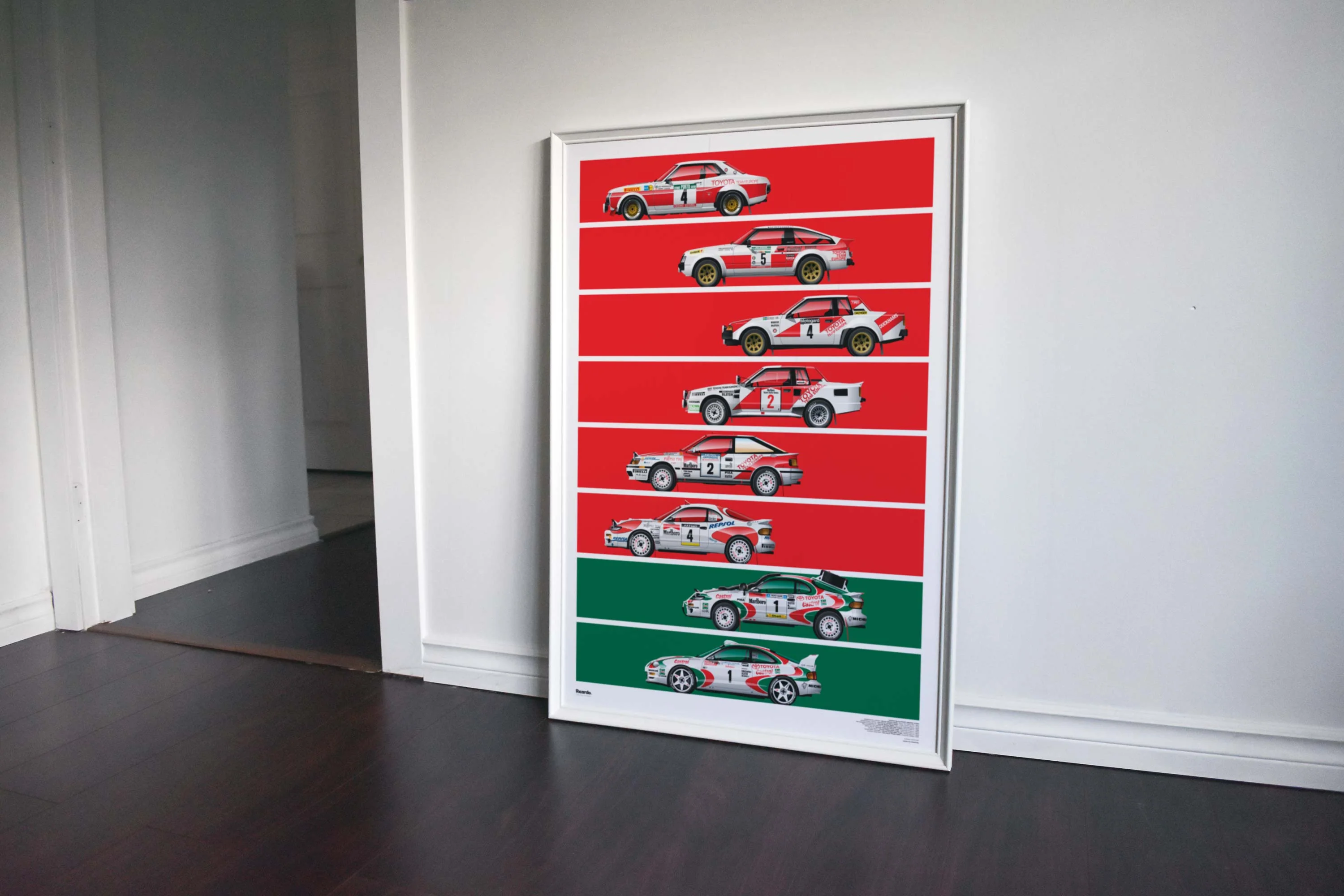 Toyota Celica Short Graphic Story