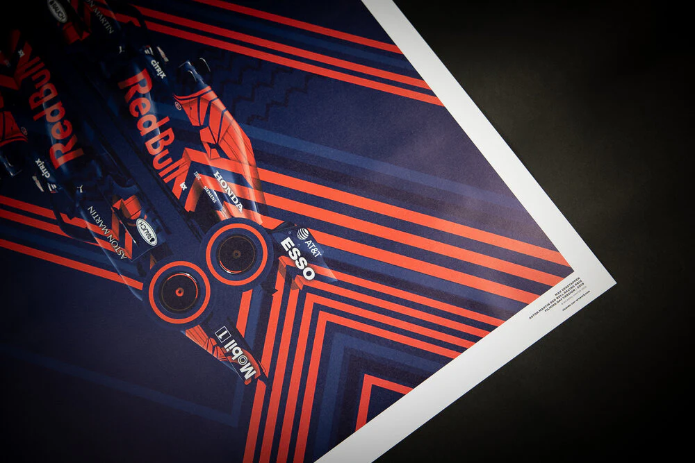 Max Verstappen, Aston Martin Red Bull Racing RB15, filming day version 2019